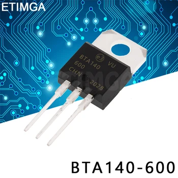 10PCS/DAUDZ BTA140-600-220 Tranzistors BTA140600 25A 600V