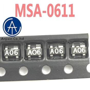 10pcs oriģinālā un newRF pastiprinātājs MSA-0611-TR1 MSA-0611 sietspiede A06 SOT-143 nekustamā akciju