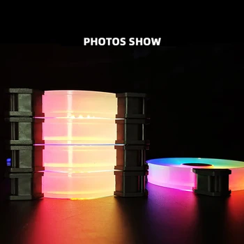 140mm Ventilatoru Izslēgšanas RGB 6Pin, Datora Dzesētājs Zemu Enerģijas Patēriņu Stabila Lidojuma Fani Piederumi