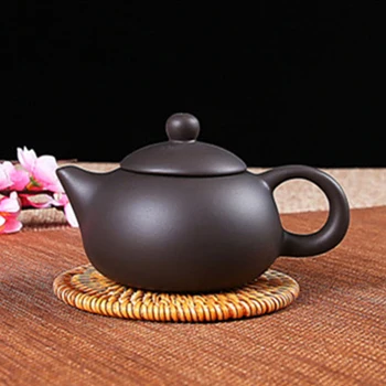 150ml Zisha Kung Fu Tējas Komplekts Yixing Tējkanna Roku darbs Tējas Katlā Kausa SetCeramic Ķīnas Tējas Ceremoniju 4 Tases Uzstādīt 25ml
