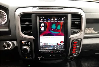 1600* Tesla stilu Dodge ram 1500 Android Automašīnas multivides Radio Dodge ram 2013-2018 GPS Navigācija, Stereo 2 din headunit