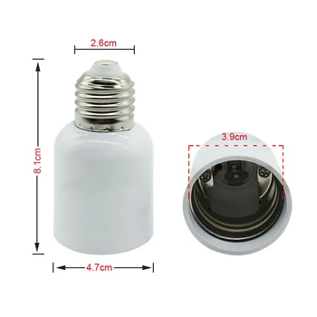 1GB E27, Lai E40 Spuldzes Bāzes LED CFL Gaismas Lampas Spuldzes Ligzdas Adapteris Pārveidotāja Savienotāju Gaismas Lampas Turētājs Adapteri, Turētājs Bāzes
