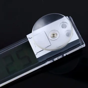 1gb Viegls Svars, Izturīga, Caurspīdīga Automašīnas Elektronisko Pulksteni LCD Displejs ar Sūcējs Jaunākās LCD Watch Pulkstenis