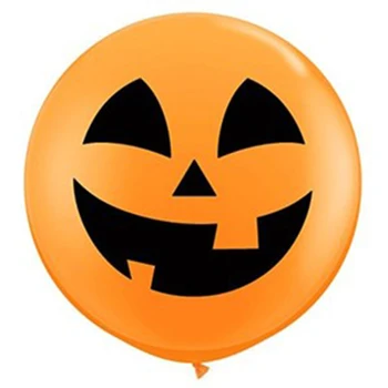 1PC 36inch 90cm Liels Oranžs Balons Milzu Ķirbju Balonu Halloween Puse Iekštelpu Un Āra Apdare Piederumi