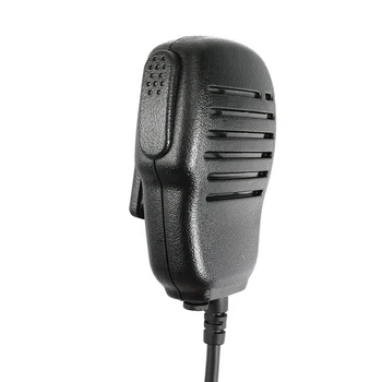 1Pin 2,5 mm Pavisam Jaunu Un Augstas Kvalitātes Rokas Mikrofons Mikrofons Priekš Motorola talkabout rācijam MD200 TLKR Pagarināt Curl Vadu