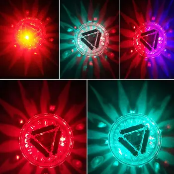2020 Jaunu Apdullināšanas Peldošas Zemūdens Gaismas RGB Zemūdens LED Disko Gaismas Mirdzumu, kas Liecina, Baseins, džakuzi Spa Lampas Vannas Gaismas
