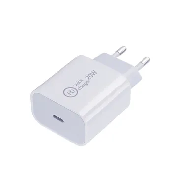 20w Lādētāju, USB-C Strāvas Adapteris Ātri Lādētājs iPhone 12 Huawei Par Xiaomi MUMS, ES Plug Smart Tālrunis Fast Charger