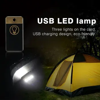 2gab Mini USB Gaismas Kempings Nakts Mobilo USB LED Lampa Balta/Warm Light Vairumtirdzniecības 0.2 W, Īpaši Zemu Jaudu, 2835 Mikroshēmas