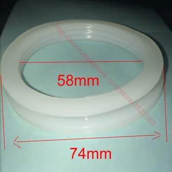 58mm iekšējais diametrs ir silikona blīvējums o ring starpliku, saules ūdens sildītājs vakuuma caurules