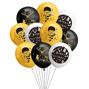 6pcs/10pcs/15pcs Harijs Balonu Potterying Sērijas Lateksa balonu komplekts Bērnu dzimšanas dienas svinības rotājumi Bērnu balonu rotaļlietas
