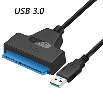 7+15 22 Pin SATA 3 USB 3.0 Kabeli,Windows 98/2000/XP/VISTA/7/8,Atbalsta 5Gbps ātrgaitas Pārraides,Savietojams ar USB 2.0