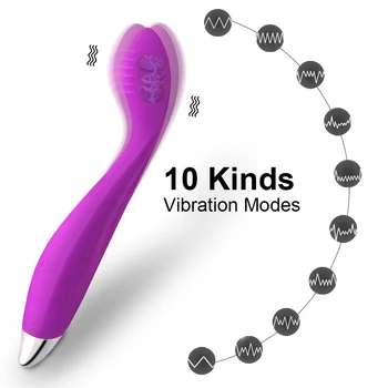 8 Sekundes Vibrator10 režīmi reāls Vibrators, dildo Sievietēm Mīkstas Sievietes Klitora Dzelksnis Maksts Massagers Pieaugušo Sieviešu Seksa Rotaļlietas
