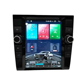 Android 10.0 collu Vertikāla Ekrāna Tesla Stila 10.4 collu Auto Radio Audi A4 2004. - 2008. Gadam Auto Dvd Atskaņotājs Auto GPS Navigācija