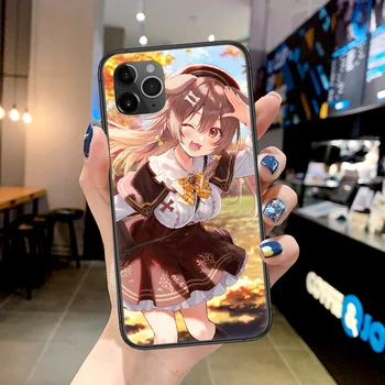 Anime Inugami Korone Hololive Tālrunis Case For Iphone 4 4s 5 5S SE 5C 6S 6 7 8 Plus X XS XR 11 12 Mini Pro, Max 