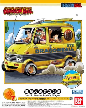 Bandai Dragon Ball Master Roshi Uron Yamcha Son Goku Bulma Motocikliem Gyumao Pusdienas MC Montāža Transportlīdzekļa Rotaļlietas Iegūstama Dāvanu