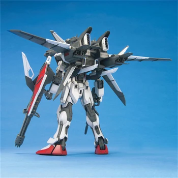BANDAI MG 1/100 GAT-X105 Strike Gundam IWSP Montāža Modeļa Darbības Rotaļlietu Skaitļi Dāvanas Bērniem