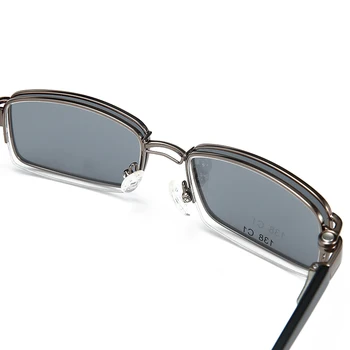 BLUEMOKY Gothic Magnēta Klipsi Uz Saules Brilles Vīriešiem UV400 Laukumā Magnēts Brilles Polarizētās Saulesbrilles, Vīriešu Tuvredzība, Optisko Briļļu