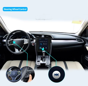 Bosion Android 10 Auto DVD Radio Multimediju Atskaņotājs, Honda Civic 10 FC FK. - 2020. gadam, Lai Tesla stila ekrāna GPS Navigācijas DAB