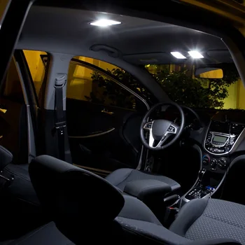 Canbus Auto LED Interjera Dome Kartes Bagāžnieka Gaismas Komplekts Citroen C3 I II III 1 2 3 Hečbeks Transportlīdzeklis, Auto Lampas, Spuldzes, Piederumi