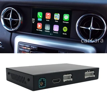 Carplay ios spogulis saites integrācijas ierīces SL Klases R231 2016. - 2018.gadam ar NTG5/5.1 Sistēmas auto apple spēlēt android auto apps kaste