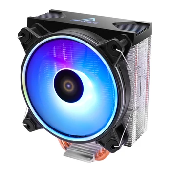 CPU Cooler 4 Heatpipes Datoru Dzesēšanas Sistēmas 120mm Ventilatoru par LGA 1150 1151 1155 1156 AM4 AM3+ AM2 FM2+ FM2 FM1