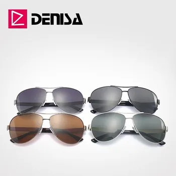 DENISA Zīmola Polarizētās Saulesbrilles Vīriešiem Ir 2021. Jaunu Anti-Reflective Saulesbrilles Aviācijas Brilles UV400 Aizsardzība Brilles Sievietēm A1918