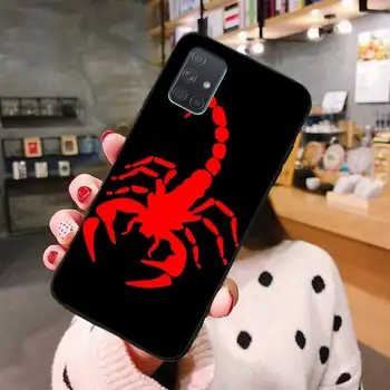 Dzīvnieku krabju scorpion Pasūtījuma Mīkstas Tālrunis Case For Samsung Galaxy A21S A01 A11 A31 A81 A10 A20 A30 A40 A50 A70 A80 A71 A51
