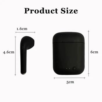 I7s TWS mini2 Bluetooth Austiņas Stereo Austiņu Bluetooth Austiņas ar Uzlādes Pod Bezvadu Austiņas Xiaomi Visi Smart Tālruni