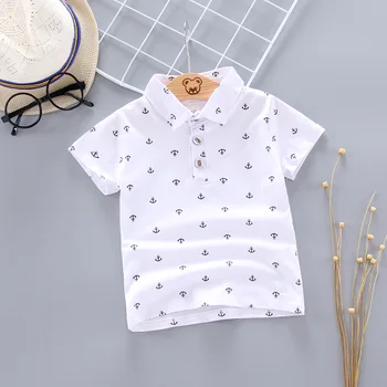 IENENS Bērniem, Bērnu Zēnu T-krekls apģērbs Apģērbs Vasaras Toddler Zīdaiņu Zēns Īsām Piedurknēm t-veida Topi, Kokvilnas T Krekls 1 2 3 4 Gadiem