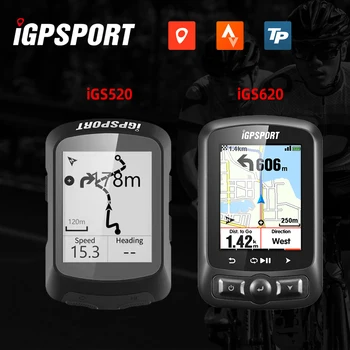 IGPSPORT iGS620 GPS Velo Jaudas Mērītāju iGS520 Velosipēdu Dators, Navigācijas Spidometrs IPX7 3000 Stundas Datu Glabāšanas