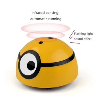Inteligente escapar brinquedo inteligente aizbēgt, brinquedo divertido pode is visas kārtas sensores infravermelhos velocidad de alta