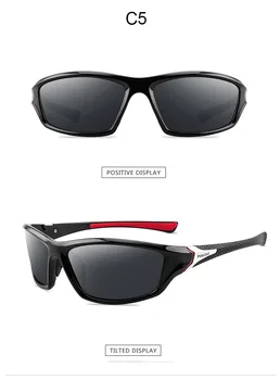 Ir 2021. Jaunā Luksusa Polarizētās Saulesbrilles, Vīriešu Braukšanas Toņos Vīriešu Saules Brilles Vintage Ceļojumu Zvejas Classic saulesbrilles, saules cepures
