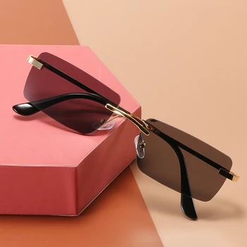 Ir 2021. Laukumā Saulesbrilles Metāla Sexy Krāsains Sieviešu Slavenu Zīmolu Modes Dizainers Saule Glases UV400 Sunglass Retro Sieviešu Sievietēm