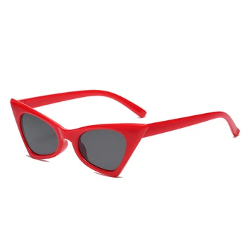 Ir 2021. Moderns Norādīja, Kaķu Acu Rāmis Gudrs Saulesbrilles Sieviešu Slavenais Dizaineris Melnos Toņos Sieviešu Plastmasas Atdzist Skaistas Brilles UV400