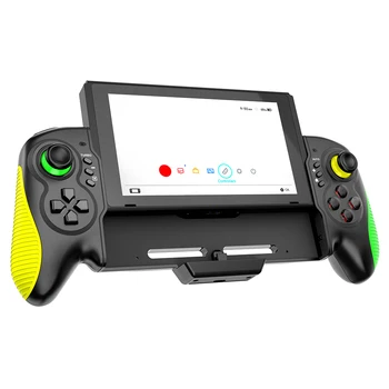 Ir 2021. Uzlabot Nintendo Slēdzis Gamepad Spēle Kontrolieris Rokas Kursorsviru Grip Dubultā Motora Vibrācijas 6-Ass Gyro Joypad