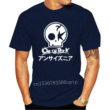 Jaunais One Ok Rock Galvaskausa Regulāri S - 3xl Melns T-krekls Vīriešu Lakrosa Vīriešu Tops Atdzist O veida Kakla T-krekls