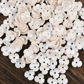 Jaunas 10mm Ziedu Krelles, Mākslīgas Pērles Akrila Trīs Ziedlapiņu Ziedi Zaudēt Beading DIY Rotaslietu izgatavošana DIY Aproce Piederumi