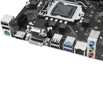 JGINYUE B360 mātesplati LGA 1151 atbalsta Intel Core i3/i5/i7 procesoru, 8./9. procesors DDR4 32G atmiņas M. 2 NVME USB3.0 MATX B360M-VDH