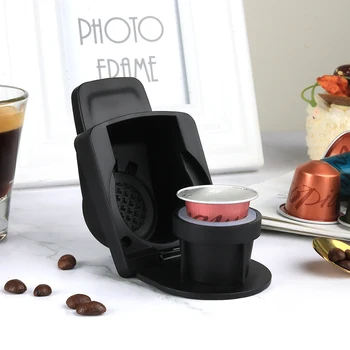 Kapsula Adapteri, par Nespresso Kafijas Kapsulas Pārvērst par Saderīgu ar Dolce Gusto Atkārtoti Kafijas Automāts Kafijas Piederumi