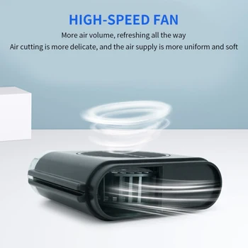 Karstā Pārdošanas Auto Dzesēšanas Ventilatora 3 Ātrumu Regulējams USB Auto Dzesēšanas Ventilatoru Mini Portatīvo Plastmasas Zemu Trokšņa Vēsāks