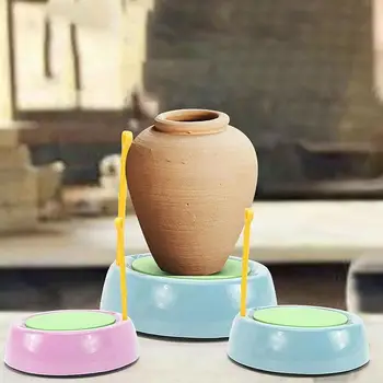 Keramika Riteņu Elektrisko Bērniem DIY daiļamatniecība Keramikas Trauki Riteņiem Māla Keramikas Riteņu Mašīna, Keramikas Keramikas Darbu