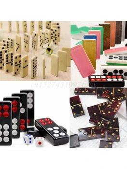 Kristāla Epoksīda Sveķu Spēle Pelējuma DIY izgatavot Darbarīkus Domino Liešanas Silikona Veidne