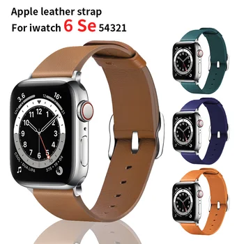 Labs Ādas aproces Cilpu Starp apple skatīties Se/6/5/4 44mm 40mm smart watchband josta vīriešiem par iwatch pulksteņi 1 2 3 38mm 42mm