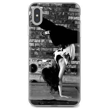 Laužot hip hop Deju Break Mīksto TPU Tālrunis Case For Samsung Galaxy Note 3 4 5 8 9 S3 S4 S5 Mini S6 S7 Malas S8 S9 S10 Plus