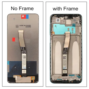 LCD Displejs Redmi, Ņemiet vērā, 9 Pro Max Oriģinālu 10 Punktu LCD skārienjutīgais Ekrāns Nomaiņa ar Rāmi Xiaomi Redmi Piezīme 9s Pasaules