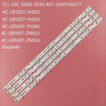 LED apgaismojums par Thomson 50UD6306 50UD6406 TCL 50ep640 50S425 50S421 50S423 TCL-GIC-50D6-3030 LX20180417 4C-LB5007-YH02J ZM03J