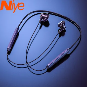 Magnētiskā Bezvadu Bluetooth Austiņas TWS Stereo Magnētisko Earbuds Neckband Darbojas Sporta Austiņas, Skaļrunis ar Mikrofonu DD8