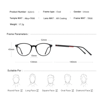 MERRYS DIZAINA Classice TR90 Brilles, Ietvari Vīrieši Sievietes Optika Briļļu Rāmis Recepte Briļļu Rāmji Optisko Briļļu S2913