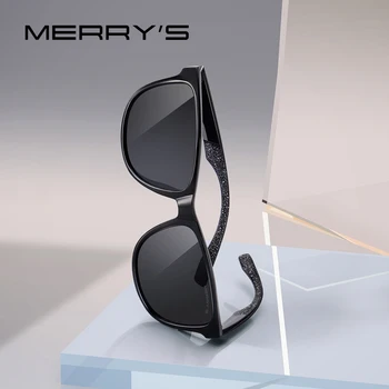 MERRYS DIZAINA Vīriešiem Polarizētās Saulesbrilles Braukšanas Āra Sporta TR90 Sērijas UV400 Aizsardzība S3010