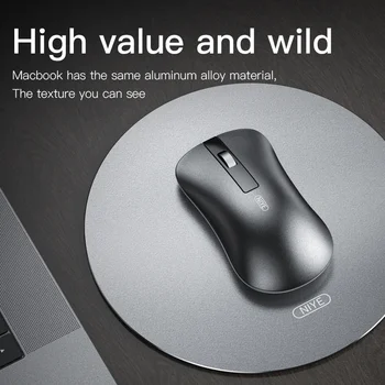 Metāla Alumīnija Mouse pad Paklājiņš Grūti Gludu Burvju Plānas Mousead Dubultā Sānu Ūdensizturīgs Ātri un Precīzi Kontrolēt Office Home Jaunas